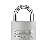 ABUS 54TI/50 54 Lock Tag Vorhängeschloss Vorhangschloss, silber
