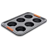 Le Creuset Antihaft Tarteform, Für 6 Stück, Sauerteigbeständig, Aus...