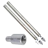 GOLDMAN SERVICE - Magnesiumanoden 22x350mm für Elektroboiler + 2 Adapter für...