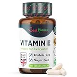 100% Natürliches Vitamin E 500IU Verbesserte Formel 100 Vegane...