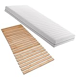 Betten-ABC Matratzenset KSP-500 - Das Original - 80x200 cm, Härtegrad H2 +...