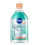 NIVEA Derma Skin Clear Mizellenwasser(400 ml), sanfte Gesichtsreinigung mit...