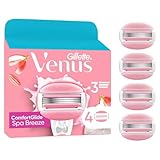 Gillette Venus ComfortGlide Spa Breeze Damenrasierklingen, 4 Ersatzklingen für...