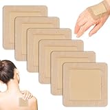 6 Stück Silikonschaumverband 10cm x 10cm (6.5cm x 6.5cm Wundkissen) Dekubitus...