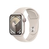 Apple Watch Series 9 (GPS + Cellular, 41 mm) Smartwatch mit Aluminiumgehäuse...
