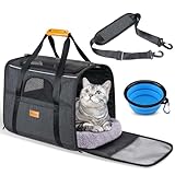 Morpilot Transportbox Katze Katzen transportboxen, Faltbare katzentasche...