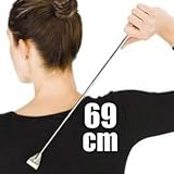 Out of the blue 61/1968 Ausziehbarer Metall-Rückenkratzer mit gummiertem Griff,...