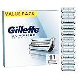 Gillette SkinGuard Sensitive Rasierklingen, 11 Ersatzklingen für Nassrasierer...