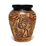 Mate Green Keramik Matebecher 300ml - Honigfarbe AZTEK Yerba Mate Tasse -...