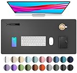 Aothia Schreibtischunterlage,Mauspad mit Leder und Rutchfeste...