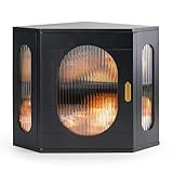 GUUSII HOME Brotkasten Holz Eck Brotbox Küche Brotaufbewahrung Gross...