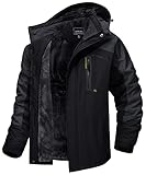 MAGCOMSEN Snowboardjacke Männer Outdoor Ski Jacke Warm Softshelljacke...