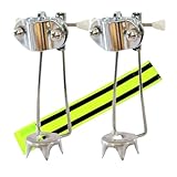 Eiskralle mit Zackenkranz – Hochklappbar, Für alle Stöcke &...