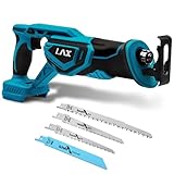 L1NXIXI Akku-Säbelsäge für Makita LXT-18V Akku, Bürstenloser Motor, MAX 3500...