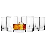 Krosno Whisky-Gläser Tumbler | Set von 6 | 300 ML | Blended Kollektion |...