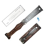 Reevnnmer Mini Klapp-Zugsäge,Profi Japansäge,30CM SK85 Karbonstahl aus...