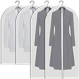 4 Stück Kleidersack, Kleidersäcke, Kleiderschutzhülle, Kleiderhülle,...