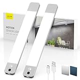 Schrankbeleuchtung Led Lampe mit Handwelle & Bewegungsmelder - 25cm 1500mAh...