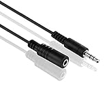 conecto CC50490 Klinkenkabel Audio Stereo Aux Klinken Verlängerungskabel 3,5mm...