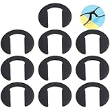 Uzztfa 10 Stück Brillen-nasenpads, U-förmige Brillen-nasenpads,...