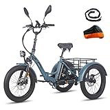 Fafrees F20 Mate e-Bike Dreirad klapprad 20 * 3.0 Zoll, Upgrade 2025 Elektro...