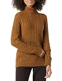 Amazon Essentials Damen Leichter Rollkragenpullover Mit Zopfmuster (Erhältlich...