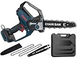 8-Zoll Kettensäge für Bosch 18V GBA-Akku, Auto-Oiler, 6-Zoll und 8-Zoll...