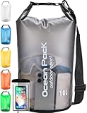 Henrycares Dry Bag wasserdichte Tasche, 20L 10L 5L 2L Wasserdichter Packsack mit...