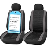 Upgrade4cars Autositzbezüge Set für die Vordersitze | Auto-Schonbezüge...
