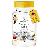 Mangan 10mg - 250 Tabletten - 10mg Mangan pro Tablette - Mangangluconat -...