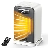 FLANUR Heizlüfter Energiesparend, 1500W PTC Keramik Heizlüfter, Tragbarer...
