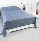 MALIKA® Tagesdecke 220x240 für Betten Überwurfdecke Bettüberwurf Tagesdecke...