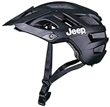 Jeep E-Bikes Unisex – Erwachsene Helm Pro Fahrradhelm, Schwarz, M