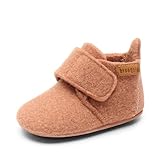 Bisgaard Unisex Kinder Baby Wool Lauflernschuh, Rose, 21 EU