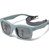 Musivon Baby Sonnenbrille 6 monate - 2.5 Jahre, Polarisierte Kinder Sonnenbrille...