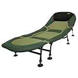 BAT-Tackle Maxxlounge Bedchair 8.0 | Campingliege | 8-Bein Angelliege bis 150kg...