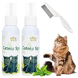 MILIAFLICK Catnip Spray, Katzen Minze, Anti Stress Katzen Beruhigungsmittel,...