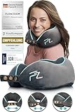 FLOWZOOM Comfy Nackenkissen Flugzeug & Auto - Einstellbares Memory Foam...