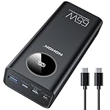 NOHON Powerbank 65W Fast Power Bank: 26800 mAh Charger PD/QC3.0 Externer Akku...