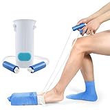 Kekoy Strumpfanziehhilfe, Verbesserte U-förmige Anziehhilfe für Socken und...
