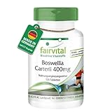 Fairvital | Boswellia carterii 400mg - 120 vegane Tabletten - Afrikanischer...