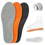 3 Paar Orthopädische Einlegesohlen, Komfort Sport Schuheinlagen für Herren &...