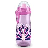 NUK Sports Cup Kinder Trinkflasche mit Chamäleon-Effekt | 24+ Monate | mit...