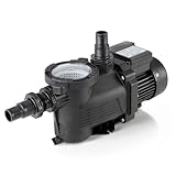 Arebos Schwimmbadpumpe 350W | Filterpumpe mit Vorfilter & 9500 l/h | Poolpumpe...