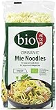 BIOASIA Bio Mie Nudeln, Weizennudeln ohne Ei, schnell und einfach zubereitet,...