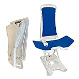 Drive Medical Badewannenlift BELLAVITA 2G mit Bezug Comfort blau I Ergonomischer...