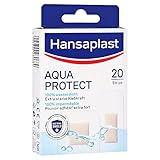 Hansaplast Aqua Protect Pflaster (20 Strips), wasserfeste Wundpflaster mit extra...