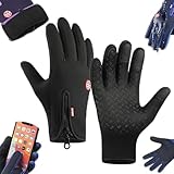 Heyzeibo Freezer Thermo Handschuhe, Warme Winterhandschuhe mit wasserabweisender...