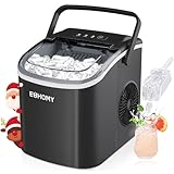 EUHOMY Eiswürfelmaschine Klein, 12KG Eiswürfelbereiter Ice Maker, 9 Würfel in...