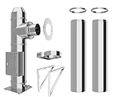 Edelstahlschornstein Bausatz - Doppelwandiger Schornstein aus hochwertigem...